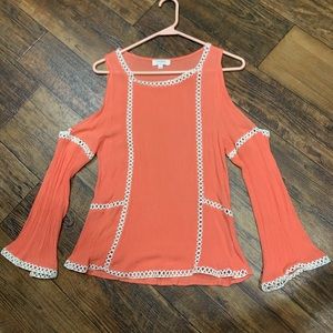 Umgee cold shoulder top